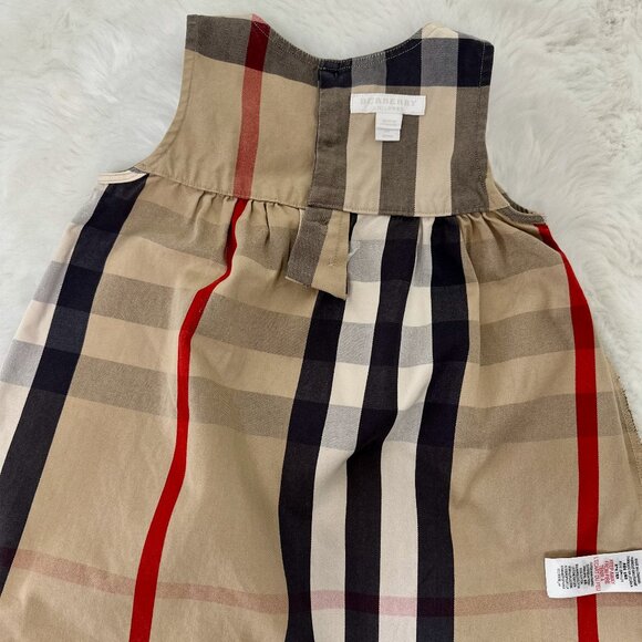 Burberry Classic Check Sleeveless Dress Kids - Picture 3 of 7